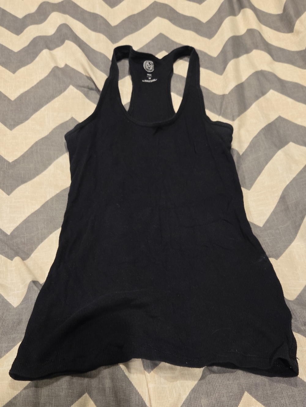 SO Black Racerback Tank Top